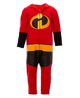 Incredibles Baby Boys Mr. Incredible Zip Up Cosplay Coverall