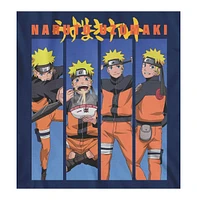 Naruto Boys Shippuden Anime Cartoon Youth Navy Blue Graphic Tee-xl
