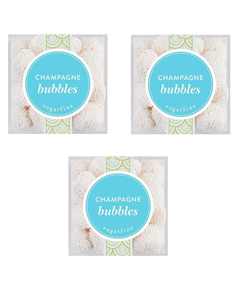 Sugarfina Champagne Bubbles Small Cube Kit, 3 Pieces