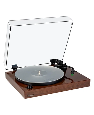 Fluance RT81+ Elite High Fidelity Vinyl Turntable Record Player, Audio Technica VM95E Cartridge, Anti-Resonant Platter, Acrylic Mat, Phono Preamp, Woo