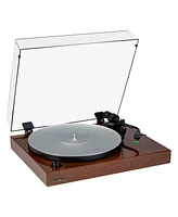 Fluance RT81+ Elite High Fidelity Vinyl Turntable Record Player, Audio Technica VM95E Cartridge, Anti-Resonant Platter, Acrylic Mat, Phono Preamp, Woo