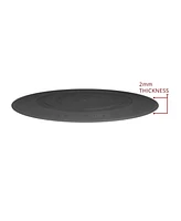 Fluance Turntable Platter Mat (Rubber Black) - Durable Audiophile Grade Silicone Design for Vinyl Record Players (Pfhtrp)