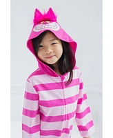 Alice in Wonderland Baby Boys Cheshire Cat Zip Up Coverall Tail
