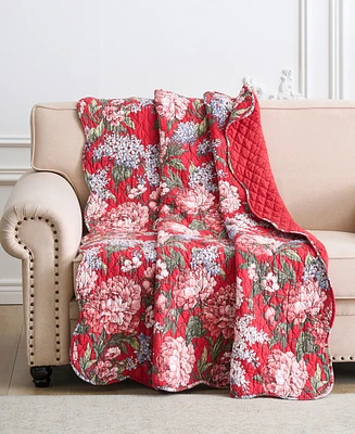 Greenland Home Fashions Cotton Reversible Quilted Throw, 50" x 60"