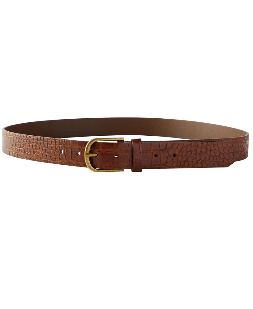 Cotton On Men's Gator Belt