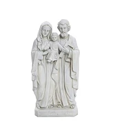 LuxenHome Off White Polyresin Holy Family 1.6-Feet Tall Statue