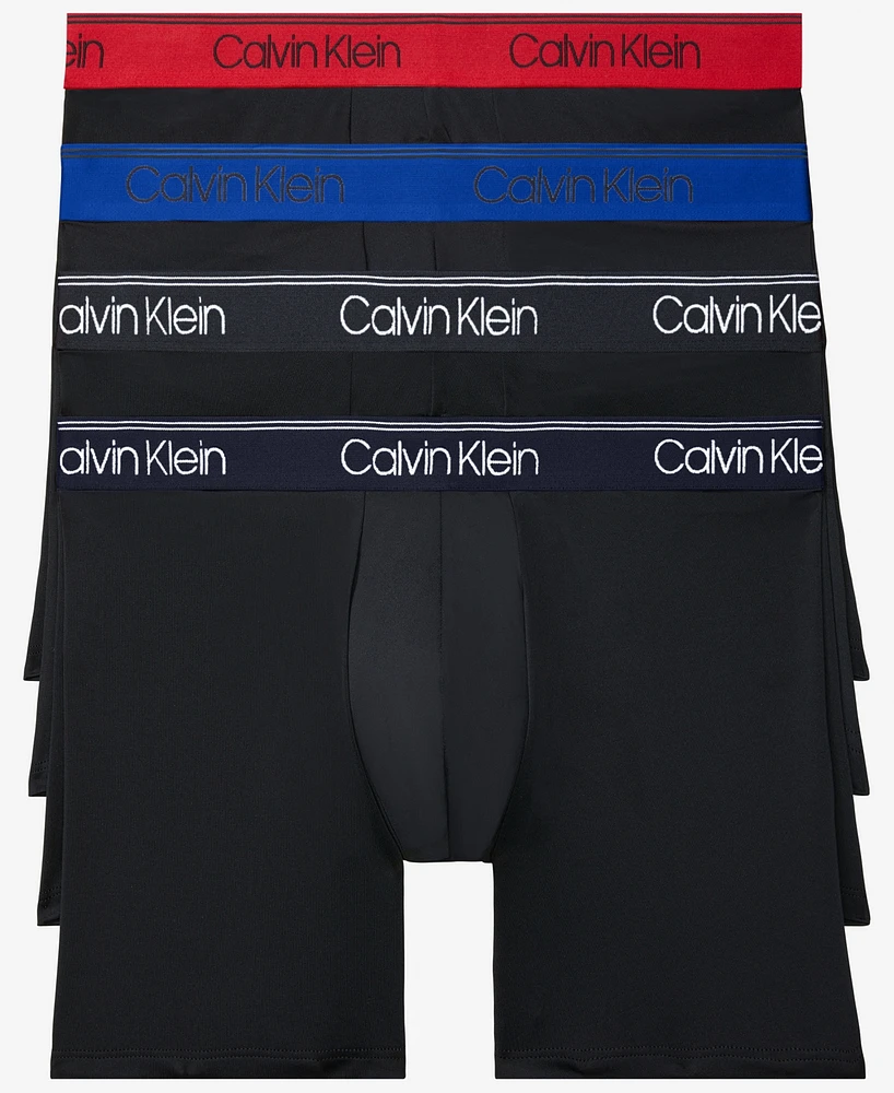 Calvin Klein Men's 3+1 Value Pack Micro Stretch Boxer Briefs