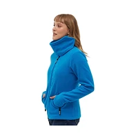 Bench Dna Women's Finish Zip-Up Funnel Neck