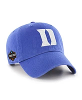 '47 Brand Men's Royal Duke Blue Devils 2025 Ncaa Men's Basketball Tournament March Madness Final Four Clean Up Adjustable Hat
