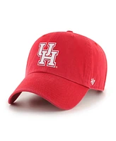'47 Brand Men's Red Houston Cougars 2025 Ncaa Men's Basketball Tournament March Madness Final Four Clean Up Adjustable Hat