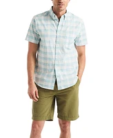 Nautica Men's Classic-Fit Plaid Button-Down Oxford Shirt