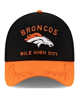 New Era Men's /Orange Denver Broncos 2025 Nfl Draft 39THIRTY Flex Hat