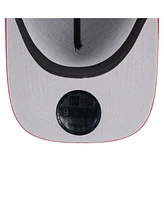 New Era Men's Black/Scarlet San Francisco 49ers 2025 Nfl Draft A-Frame 9FIFTY Snapback Hat