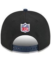 New Era Men's /Navy Tennessee Titans 2025 Nfl Draft A-Frame 9FIFTY Snapback Hat