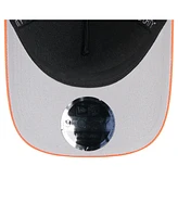 New Era Men's Black/Orange Denver Broncos 2025 Nfl Draft 9FORTY A-Frame M-Crown Adjustable Hat