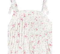 Rare Editions Baby Girls Floral-Print Bubble Romper & Hat, 2 Piece Set