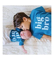 Sweet Wink Baby Boys Lil Bro Short Sleeve Bodysuit