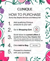 Clinique 5 Pc. Sunny Day Staples Skin Care Makeup Set Only 45 With Any Clinique Purchase A 159 Value