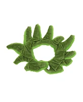 Grinch Plush Headband with Furry Collar Set