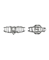 Halloween Claws 2-Piece Metal Hair Clip Set