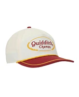 Harry Potter Men's Quidditch Champs White & Red Snapback Hat