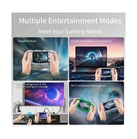 Retro Handheld Game Console, 3.4 Inch Ips Screen, 64GB Storage, 5532 Pre-Installed Games, WiFi, Hdmi