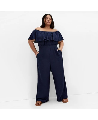 City Chic Plus Serene Jumpsuit