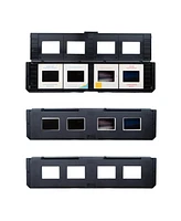 Magnasonic Long Tray Slide Film Holder for 35mm Compatible Film Scanners, Holds 4 Slides to Speed up Processing Time, Easy To Use, Gently Flattens and