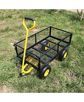 Cart Garden cart trucks make it easier to transport firewood