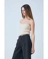 endless rose Women's Knit Strapless Top