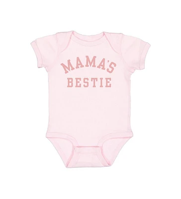 Sweet Wink Baby Girls Mama's Bestie Short Sleeve Bodysuit