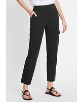 Olsen Women's Lisa Fit Cropped Cargo Pant