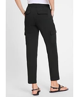 Olsen Women's Lisa Fit Cropped Cargo Pant