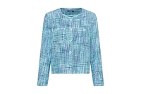 Olsen Women's Cropped Tweed Jacket