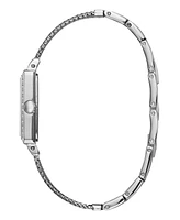 Guess Women's Analog Silver-Tone Mesh Watch, 28mm