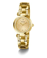 Guess Women's Analog Gold Tone Steel Watch, 30mm