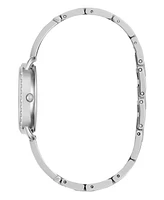 Guess Women's Analog Silver-Tone Stainless Steel Watch, 30mm