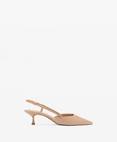 Mango Women's Patent Leather Effect Heeled Shoes