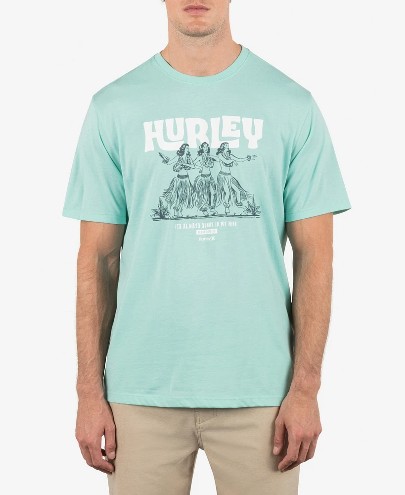 Hurley Men's Hula Short Sleeve T-Shirt