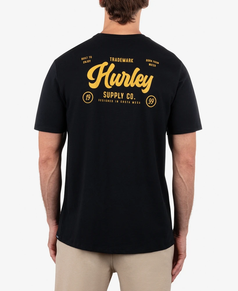 Hurley Men's Raceway Slub Short Sleeve T-Shirt
