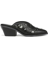 Sam and Libby Women's Floren Western Block Heel Mules