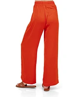 Fever Women's Solid Drawstring Pant