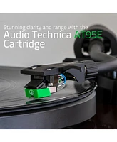 Fluance RT81 Elite High Fidelity Vinyl Turntable Record Player with Audio Technica AT95E Cartridge, Belt Drive, Built-in Preamp, Adjustable Counterwei