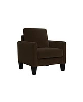 Fabric Upholstered Arm Chair – Cozy and Elegant Design