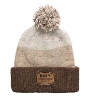 BinkyBro Men's Adult Sundance Pom - Raven Beanie