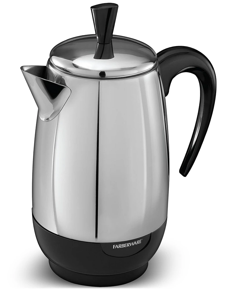 Farberware 8-Cup Stainless Steel Coffee Percolator