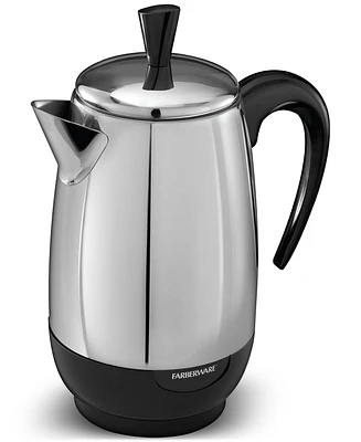 Farberware 8-Cup Stainless Steel Coffee Percolator