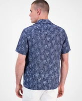 Michael Kors Men's Relaxed-Fit Linen Floral Shirt