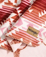 Wrangler Jericho Plush Reversible Blanket