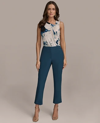 Donna Karan New York Women's Slim-Leg Ankle Pants, Regular & Petite